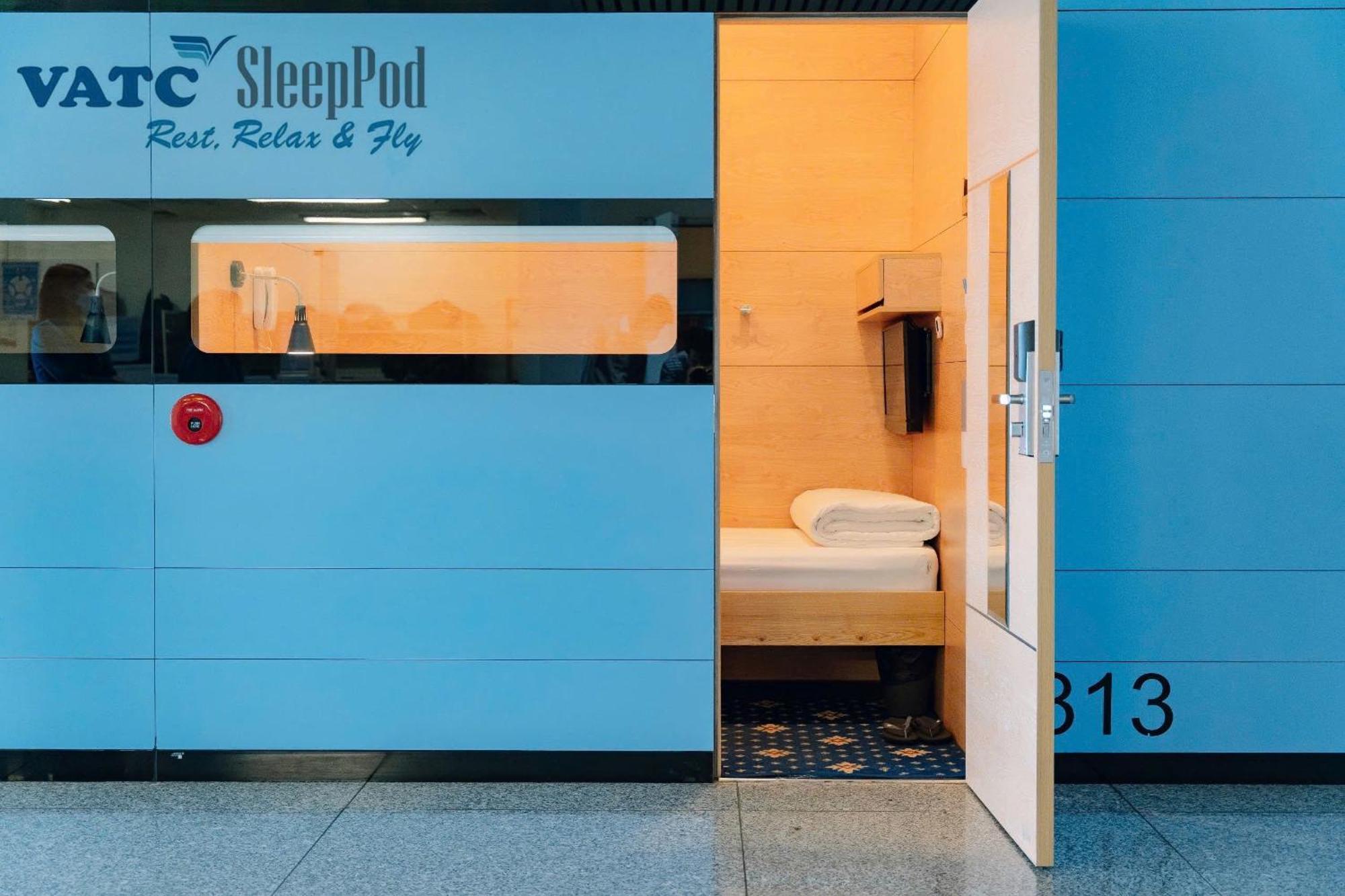 Hotel Vatc Sleep Pod Terminal 2 Noi Bai Exteriér fotografie