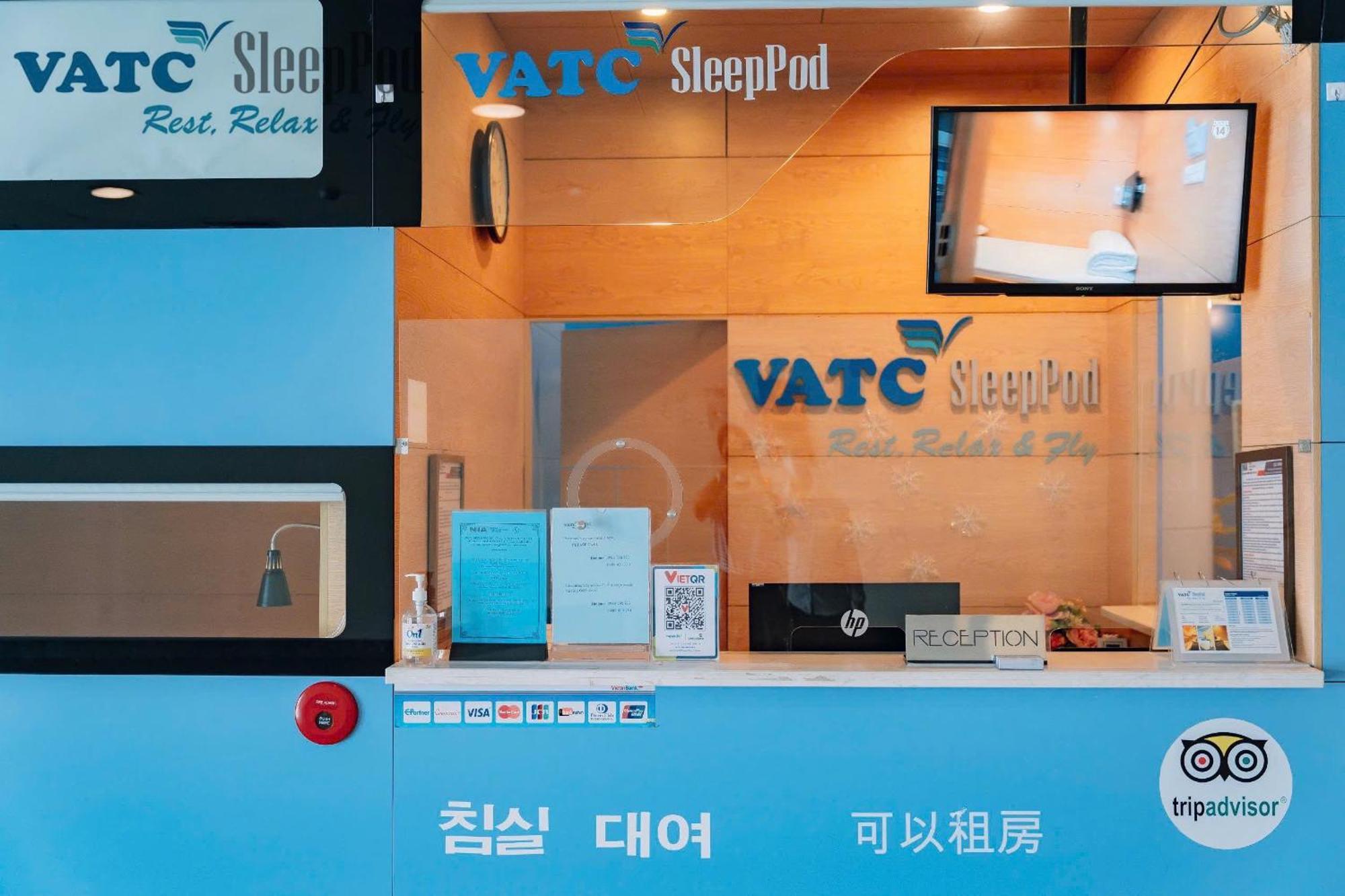 Hotel Vatc Sleep Pod Terminal 2 Noi Bai Exteriér fotografie