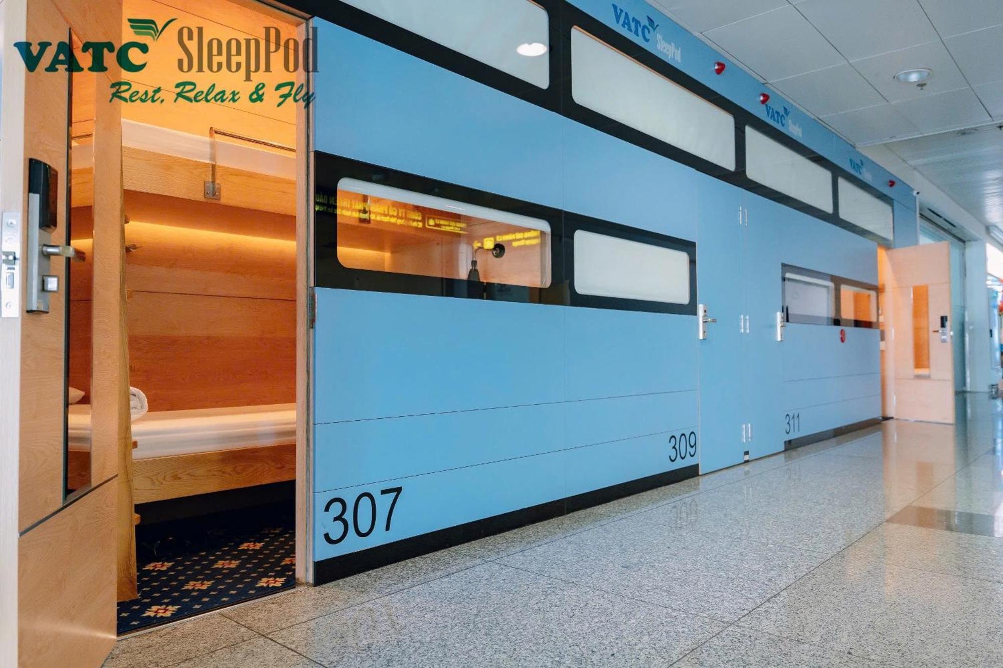 Hotel Vatc Sleep Pod Terminal 2 Noi Bai Exteriér fotografie